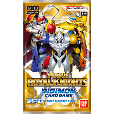 Techzone Geelong Digimon - Card Game Versus Royal Knights BT13 Booster Pack (12 Cards)